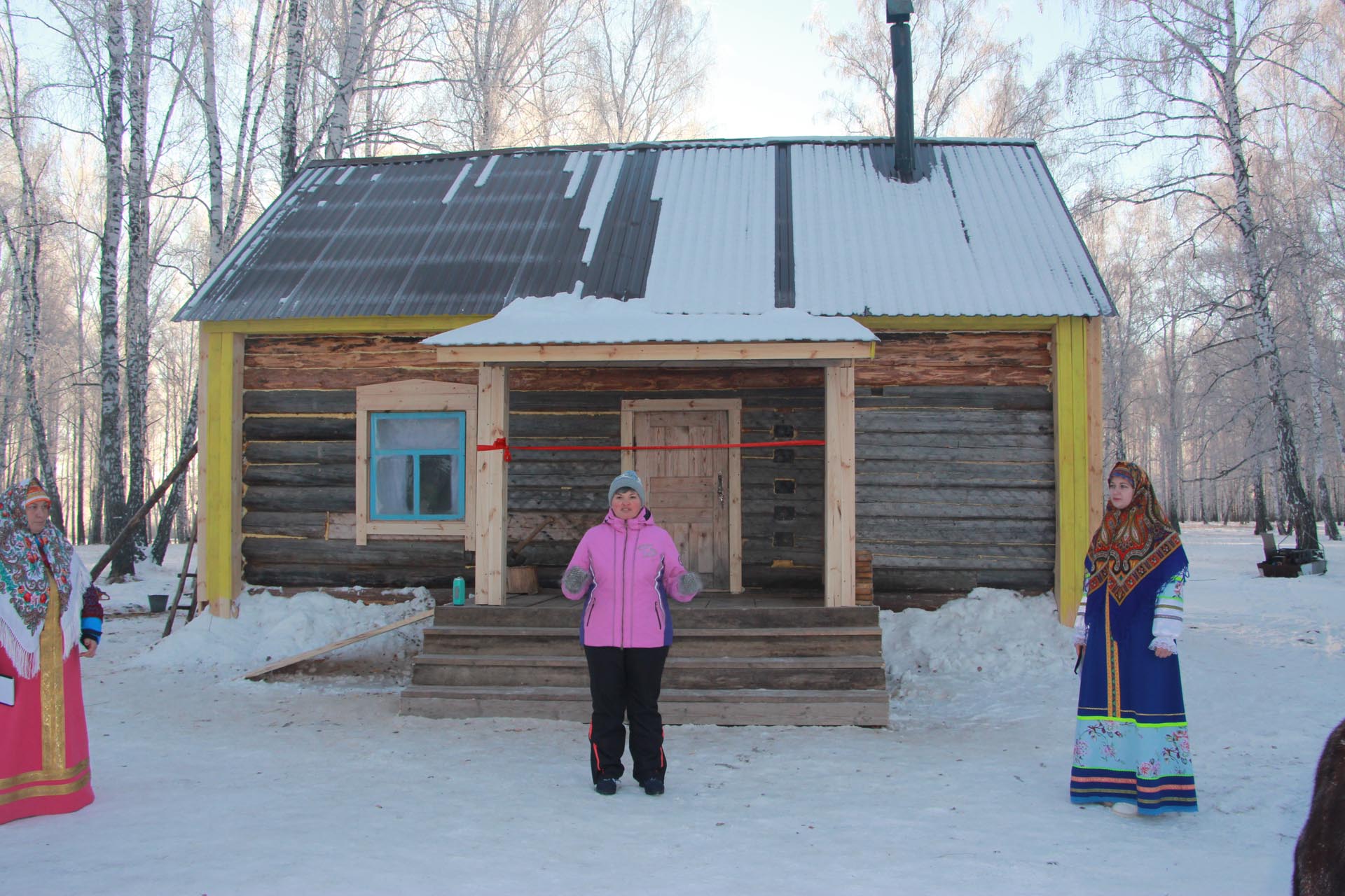 Земляной открыли «Русскую избу» | 21.12.2021 | Голышманово - БезФормата