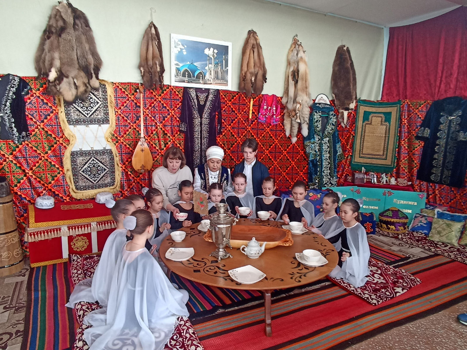 Казахский стол для гостей своими руками